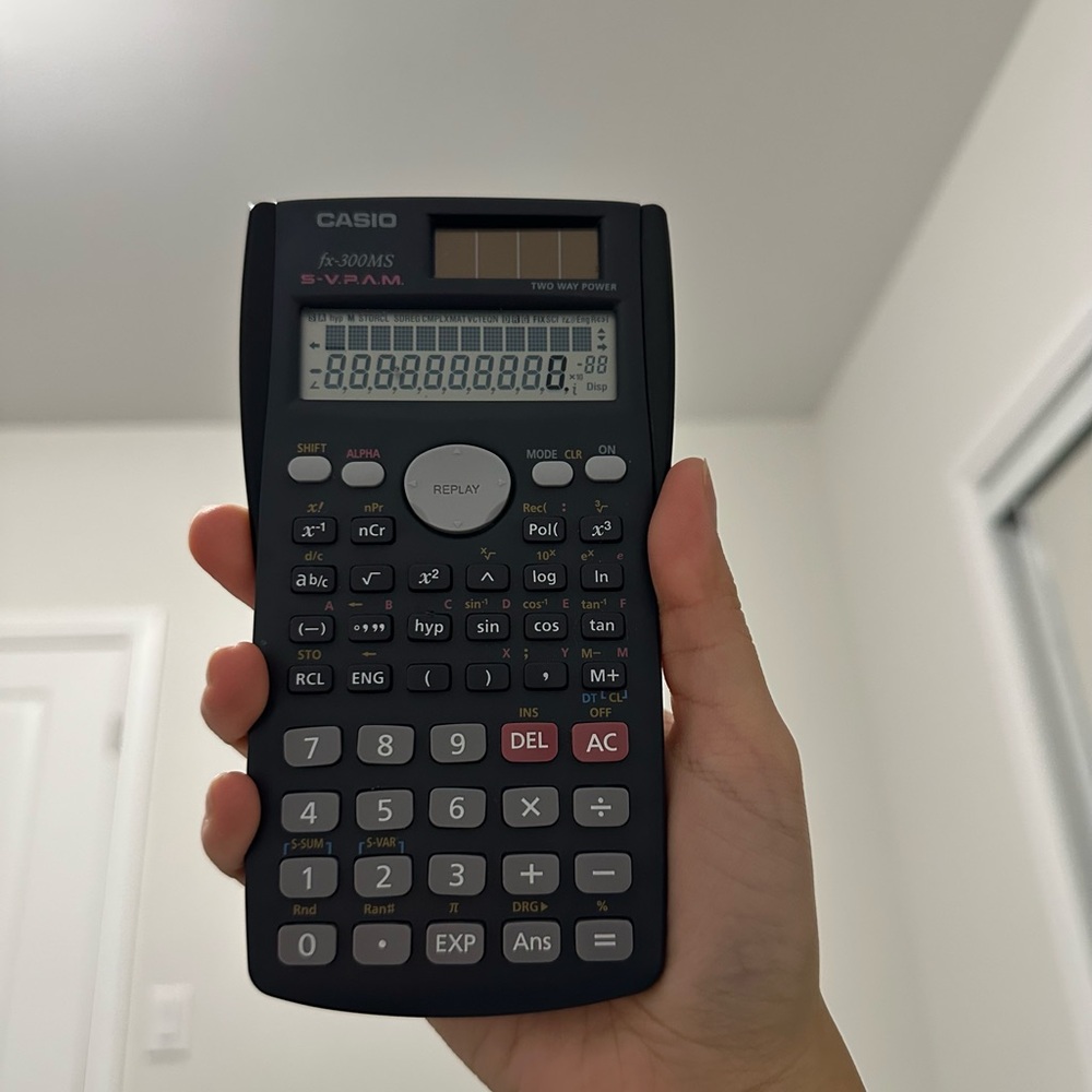 Casio FX-300MS Black Scientific Calculator
